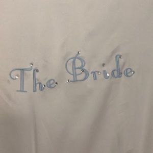 Satin Bride bathrobe